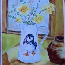Daffodils and Puffin!
