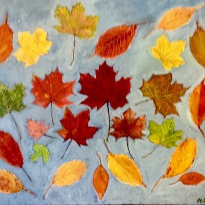 "Gathering in Autumn" by Noriko Matsumoto