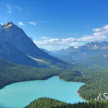Peyto Lake, Rockies