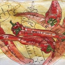"Peppers" by Maggie Brown