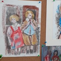 Inspired by Joan Eardley Sept 2019
