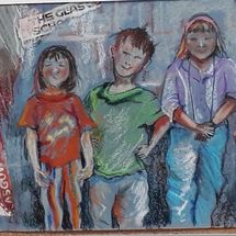 Inspired by Joan Eardley Sept 2019