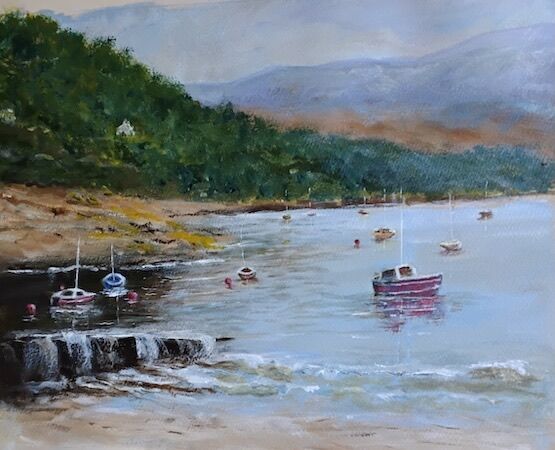 "Ullapool Harbour" by Dorothy Turvey