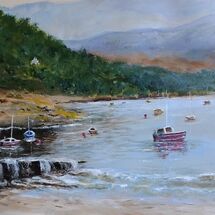 "Ullapool Harbour" by Dorothy Turvey