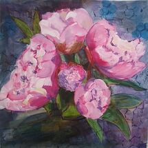 "Peony Pink" by Helen Rowbotham