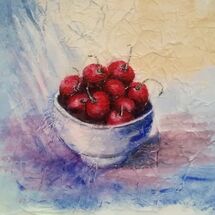 "Bowl of Cherries" by Dorothy Turvey