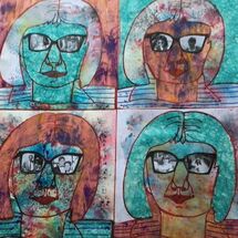 'Pictures of my life. Was I ever that young?" by Maggie Brown