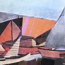 "Loving collage, but NOT Sailing"
