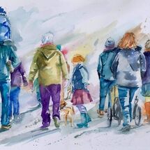 "Boxing Day Walk 2018" by Moira MacPherson