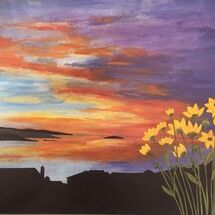 Sunrise (5:15am) over North Queensferry by Jill Brown