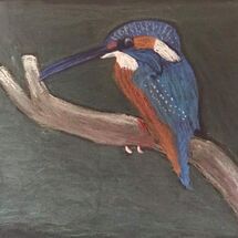 "Kingfisher" by Hazel Campbell