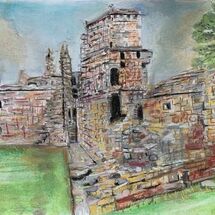 'Aberdour Castle" by Jan Callender