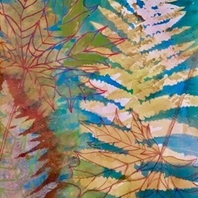 "Autumn Ferns" by Margaret Cummins
