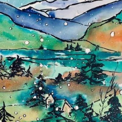 Painting by Moira MacPherson