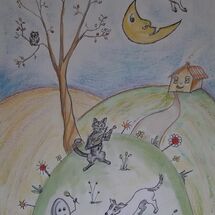 Inspired by that old favourite "The Cow jumped over the Moon"