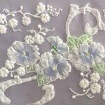Beautiful Hand Stitched Card by Brenda Sylvester