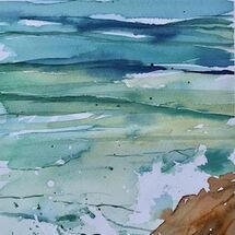 "Imagined Seascape" by Moira MacPherson