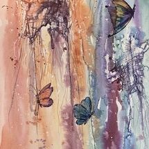 "A-flutter" by Marjorie Rae