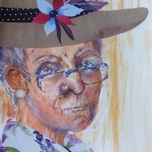 Self Portrait - must have hat!! LADY LOOPY