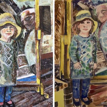 "Ivy & Gramps at Culross Palace 2017" by Jan Callender