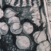 'Onions in a Box" by Margaret Cummins