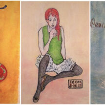 "Line & Wash x3" by Peggy Thomas