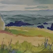 "Windy Day, Fife Coastal Path near Cellardyke" by Margaret Cummins