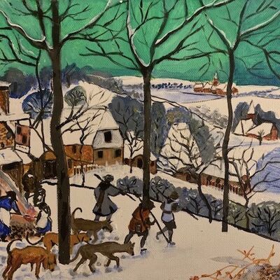 Painting by Jan Callender
