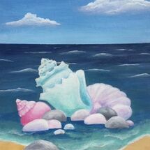 Shells and Pebbles" by Jill Brown