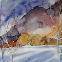 "Ben Lomond from the other side of the loch" by Margaret Cummins