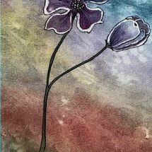 Greeting card designed by Marjorie Rae