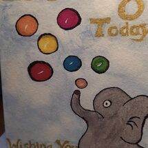 Greeting card designed by Judith Jaggard