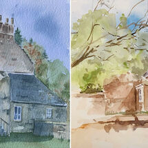 "Dullimuir House, Blairadam" by Moira MacPherson