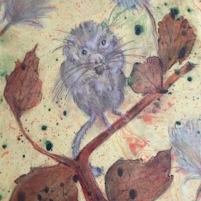 "Autumn Mouse" by Gwynith Young