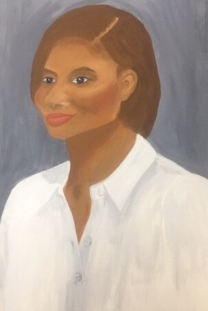 "Denise Lewis" (Athlete) by Jill Brown