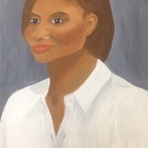 "Denise Lewis" (Athlete) by Jill Brown