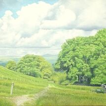"Coming down from Bigland" by Adrian Masson