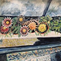 "Bill's Gerbera box" by Jan Callender