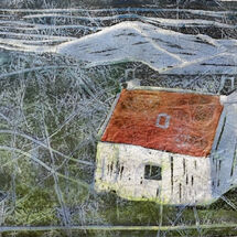Lino cut print - by Maggie Brown