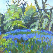 "Aberdour Bluebells" by Margaret Cummins