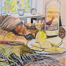 "A Wooly blanket, a wee dram and strong cheddar" by Jan Callender