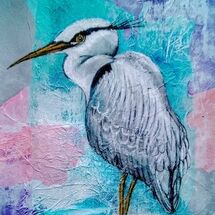 "Heron' by Joan Patterson
