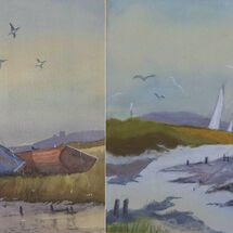"Blakeney Creek, Norfolk" by Judith Jaggard