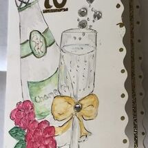 Greeting card designed by Gwynith Young