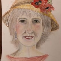 Self Portrait - must have Hat (and no glasses!)