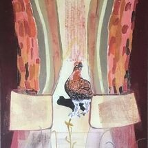 "Red Grouse entering the stage' by Gabi Piche-Paterson