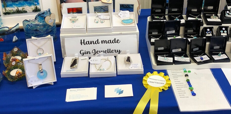 Hand made Gin Jewellery by Barbara Williamson