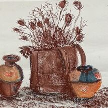 Using both hands to create interesting art