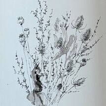 Using both hands to create interesting art