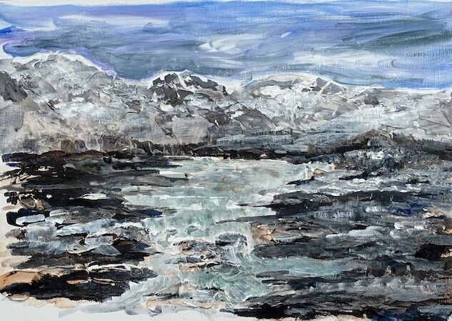 Painting by Barbara Wade